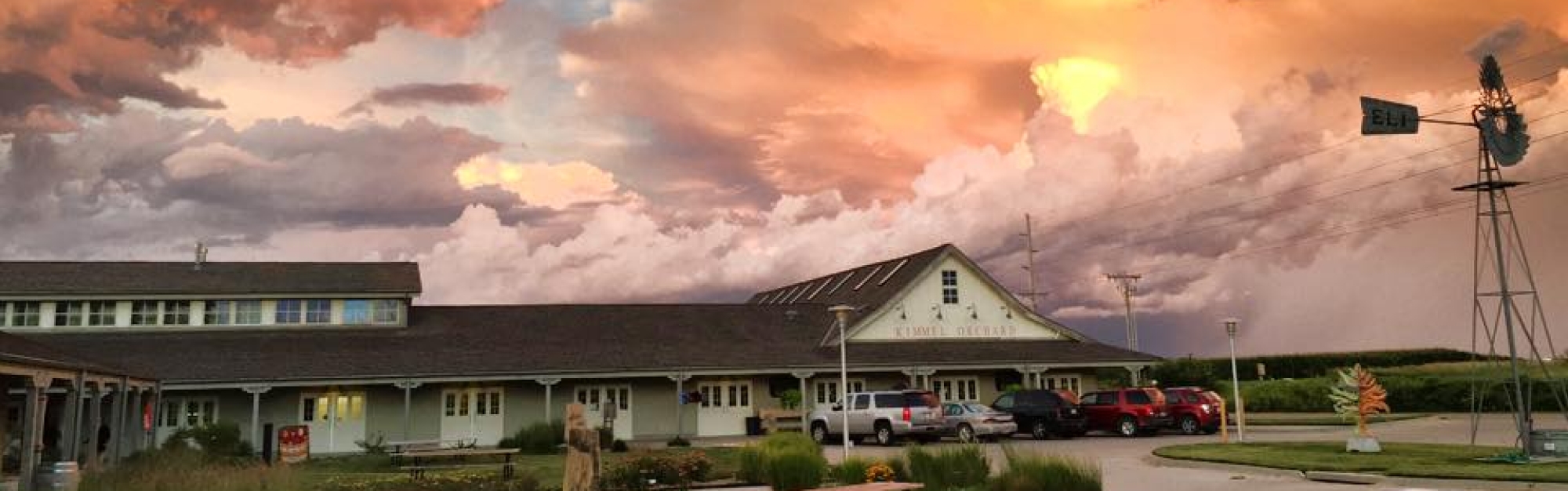 Apple Barn & Painted Sky