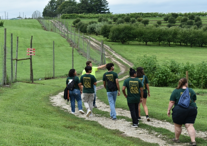 Ag Career Day Orchard Tour